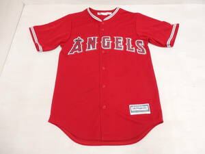 mf58) Majestic ANGELS MLB LA 17 OHTANJ 大谷翔平 エンゼルス マジェスティック ユニフォーム S