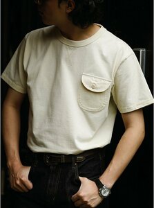 Tシャツ 綿100% スウェット 無地シャツ 半袖シャツ メンズ 紳士用 カジュアル ポケット付き クルーネック L