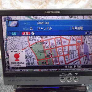 ★ 即決！ 動確済！ 液晶綺麗！ AVIC-H9 ＆ AVIC‐V7 地図最終データ 電源ハーネス/GPS/ ビーコン/リモコン/マイク オービスROM 訳あり ★の画像4