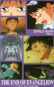 * Neon Genesis Evangelion GAINAX* telephone card 50 frequency unused pq_43