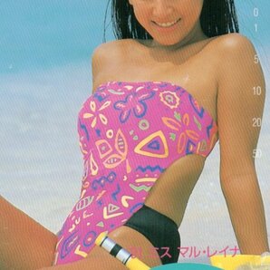 ★やまもとなみこ '92 ミス マル・レイナ 微擦れ有★テレカ５０度数未使用po_163の画像1