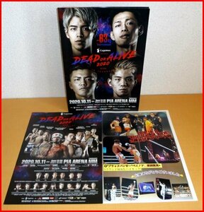 *RISE*2020 year 10 month 11 day * Yokohama convention pamphlet & black Panther Bay Noah with autograph Flyer *