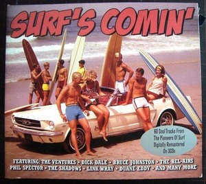 3CD輸入盤★Surf's Comin'★サーフ・ミュージック・オムニバス★60曲収録