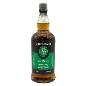 スプリングバンク 15年 700ml 46% SPRINGBANK 【R4】