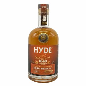 ハイド No.8 ヘリテイジ カスク スタウト カスク フィニッシュ 700ml 43％ Hyde No.8 Heritage Cask 【O2】