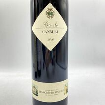 マルケージ ディ バローロ カンヌビ 2016 750ml 14.5％ Marchesi di Barolo Barolo Cannubi 【H1】_画像4