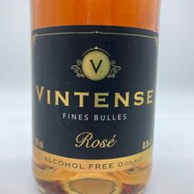 1円スタート★ ヴィンテンス スパークリング ロゼ 750ml 0％ VITENSE Rose 【1A】_画像4