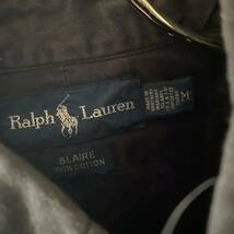 RalphLauren ラルフローレン 半袖シャツ ラルフローレン 古着 シャツ Mサイズ ブラック 黒 BLAIRE 値下げ_画像8