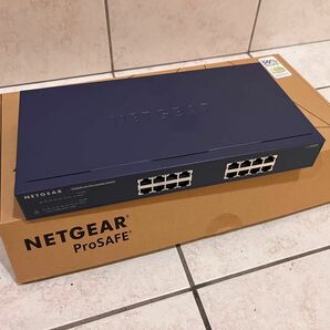 NETGEAR JGS516-300JPS 16ポートスイッチングHUB（未使用品） 