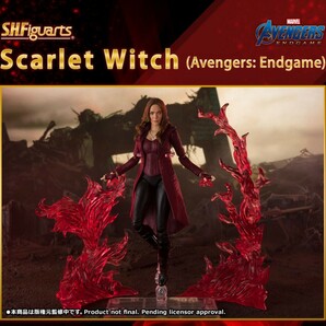 【1円スタート・未開封・オマケ付】S.H.Figuarts スカーレット・ウィッチ(AVENGERS ASSEMBLE EDITION) MARVEL Scarlet Witch 閃回 プレバンの画像1