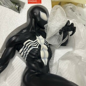 【１円スタート】サイドショウ ブラックスーツ スパイダーマン スタチュー SIDESHOW SPIDER-MAN Back In Black COMIQUETTE MARVEL マーベルの画像5