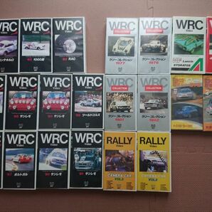 BOSCOモト 他 ラリービデオ 全21本セット WRC ビデオ ラリーの画像2