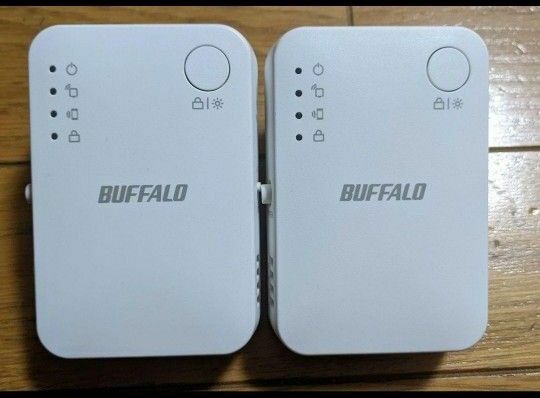 Wi-Fi中継機 AirStation WEX-1166DHPS/N　２台 BUFFALO