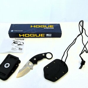 ☆2980円スタート☆良品☆ HOGUE / ホーグ / EX-F03 / ネックナイフ / 154CM / G-10 / シース2つ付き / 名古屋発4-61☆の画像1