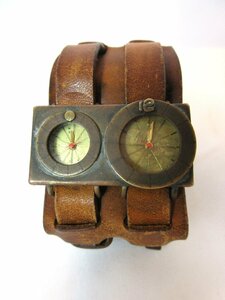 ☆1円スタート☆ジャンク品☆ハンドクラフトウォッチ / HAND CRAFT WATCH / レトロ感 / 名古屋発4-44☆