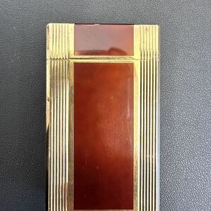 S.T.Dupont ライター ゴールドカラー デュポン 喫煙具 着火未確認の画像2