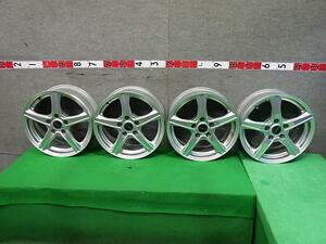 中古 ホイール 16×6.5J,アルミ,5穴,4ホン,114.3,+46