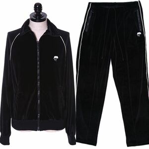 NUMBER (N)INE GOD SELECTION TRACK JACKET PANTS ナンバーナイン ゴッドセレクション　ベロア　トラックジャケット パンツ　セットアップ 