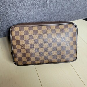 ルイヴィトン LOUIS VUITTON ダミエ トゥルーストワレット　ポーチ