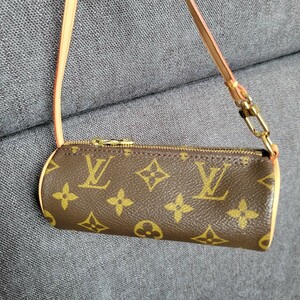 ルイヴィトン LOUIS VUITTON パピヨン ポーチ モノグラム