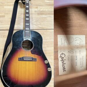 90s Vintage 97 year made Epiphone EJ-160E for original peg rare the first period Rod Beatles John Lennon epiphone ej-160e gibson j-160e