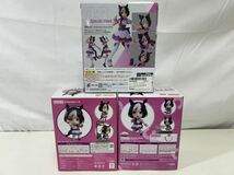 【同梱不可】スペシャルウィーク 3体セット ウマ娘 ねんどろいど 997 2274 リニューアルver S.H.FIGUARTS 未開封 箱いたみ有【37197】_画像2