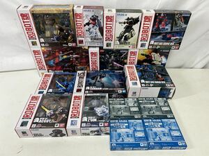 【同梱不可】ROBOT魂 機動戦士ガンダム A.N.I.M.E. 16点まとめ 開封現状品 未開封品有 ジムコマンド ゲルググ Gファイター 等【37221】