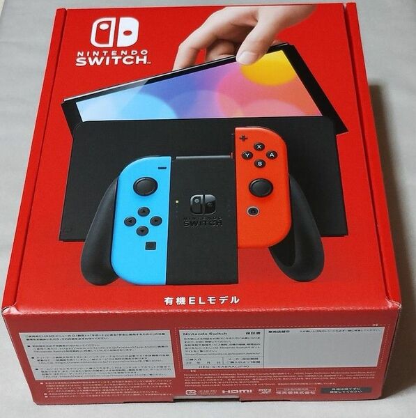 ニンテンドースイッチ 有機ELモデル ネオンカラー★新品未開封 Nintendo Switch ネオンブルー/ネオンレッド