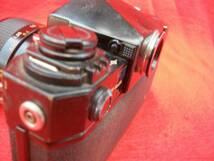 カメラ　キヤノン　F-１　ジャンク品　カメラ入れケース付き　_画像8