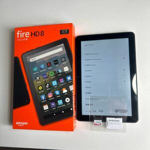 中古 Amazon Fire HD8 32GB ブラック　128GBSDカードオマケ