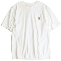 3【B品】【M】Carhartt カーハート 半袖ポケットTシャツ K87_画像1