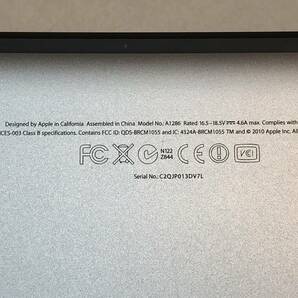 ♪ジャンク MacBookPro 15インチ Late2011 A1286の画像8