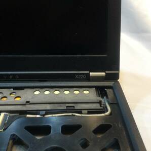 ♪ジャンク 2台セット ThinkPad X230Tablet & X220 ベース付の画像5