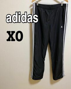 adidas／ナイロンパンツ／サイズXO／ブラック