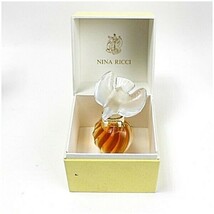 54341 ニナリッチ 香水 未開栓 レールデュタン パルファム ラリックボトル 15ml 中古 NINA RICCI_画像1