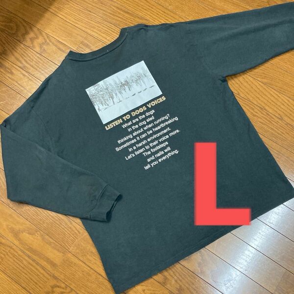 金曜までお値下げ！美品　ジュンレッド　メンズ　BIGロングTシャツ　ロンT 大きめ　L