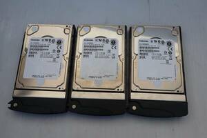 E8118 L 3 piece set Toshiba AL13SE AL13SEB600 600 GB 2.5" Internal Hard Drive