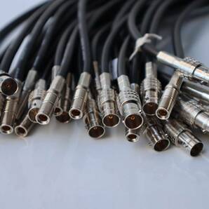 E8294 Y 【31本セット】CANARE L-４CFB 75Ω Coaxial Cable ケーブル 約40cmの画像2