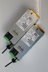 E8209(6) & 2個セット★Fujitsu PRIMERGY RX2540 M1 等用　電源ユニット　DPS-800AB-1 A　800W★