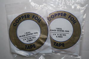  rare * Ed here pa- tape copper tape black BE1/4 2 pcs set 