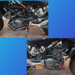 ★エンジン始動OK♪【自賠責令和8年4月迄】KTM★DUKE125☆デューク125☆VBKJGA40XDC000***★人気車種☆1円スタート売り切りです♪♪の画像7