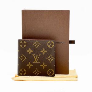 LOUIS VUITTON ルイヴィトン モノグラム ポルトフォイユ マルコ 二つ折り 財布 M61675