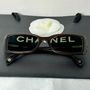 ☆CHANEL ラインストーンココ サングラス シャネル ケース付き 美品！