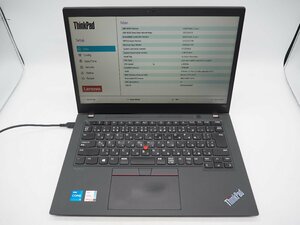 【Y6108】【Z5402】★Lenovo☆ThinkPad T14s■Core i5-1135G7 2.40GHz/メモリ16GB