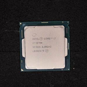 【T515】CPU★Core i7-8700 3.20GHzの画像1