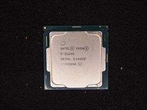 【T518】CPU★XEON E-2124G 3.40GHz
