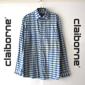 美品　CLAIBORNE／クレイボーン★　チェック柄シャツ