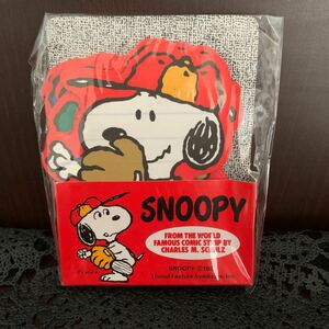 ★SNOOPY★スヌーピー★メモ帳★★PEANUTS★未開封★未使用★当時物★サンリオ★SANRIO★旧ロゴ★1958★レトロ★希少品★