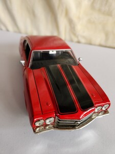 Jada Toys Chevrolet Shebel SS Wild Speed ​​Chevrolet Doms Chevelle SS Red 1/24 1970 [SH-40105]