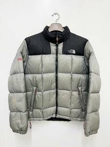 (J5984) THE NORTH FACE ノースフェイス ローツェ ダウンジャケット メンズ L サイズ 正規品 本物 サミットシリーズ ヌプシ 800+SUMMIT